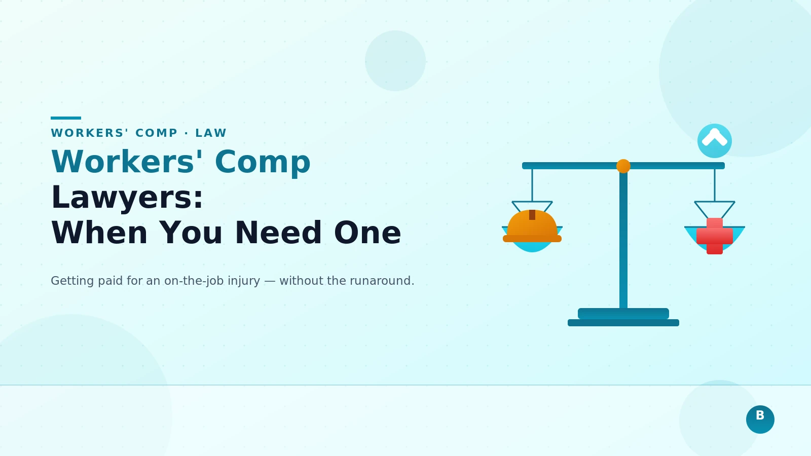 Workers' Compensation Lawyer: When You Need One and How to Choose