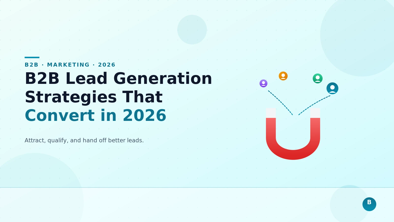 B2B Lead Generation Strategies That Convert in 2026