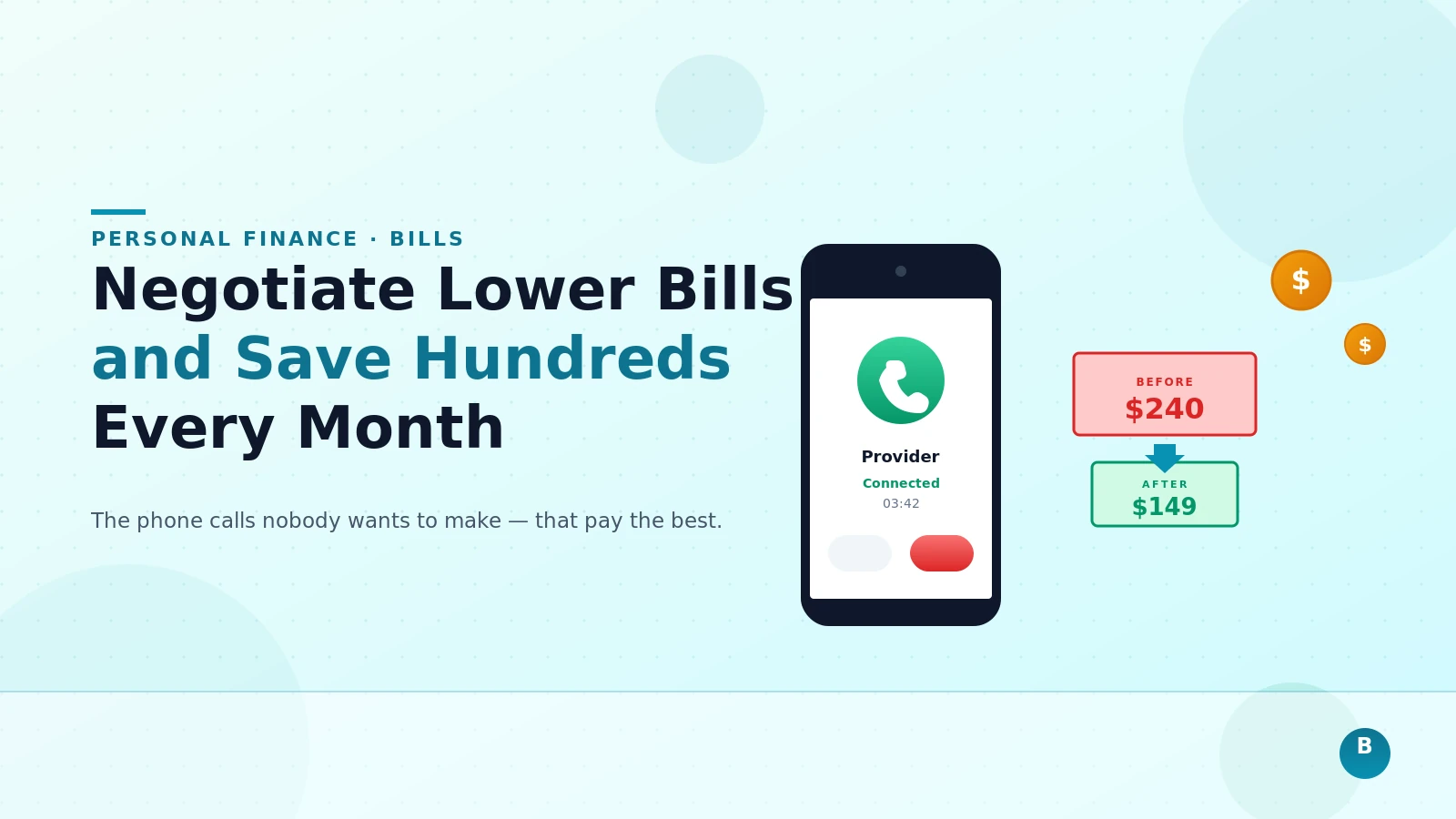 How to Negotiate Lower Bills and Save Hundreds Every Month