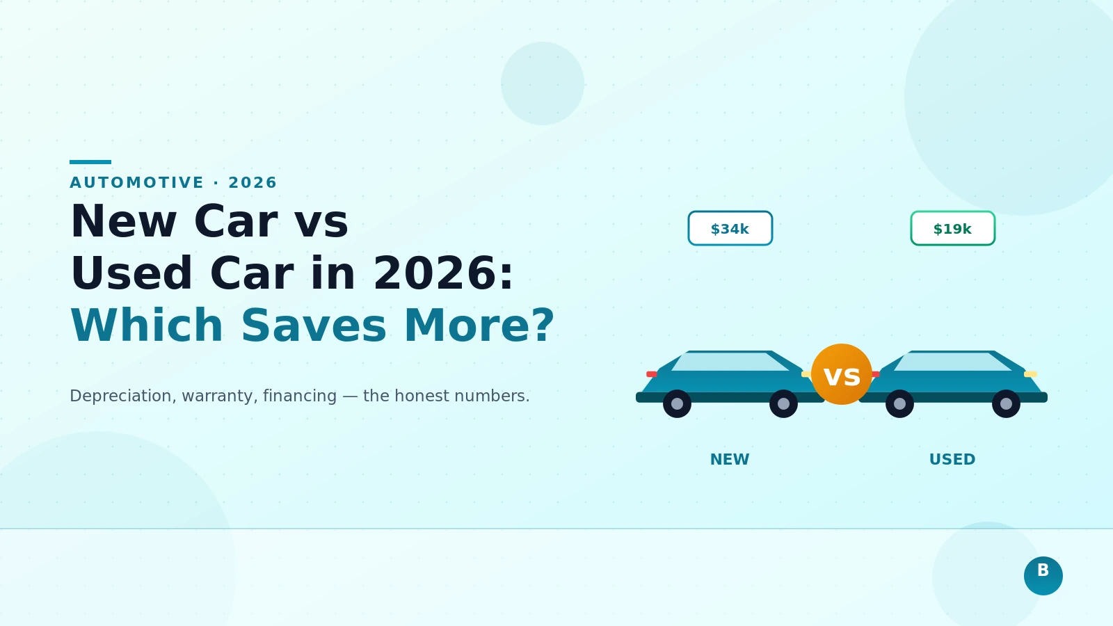New Car vs Used Car in 2026: Which Saves You More?