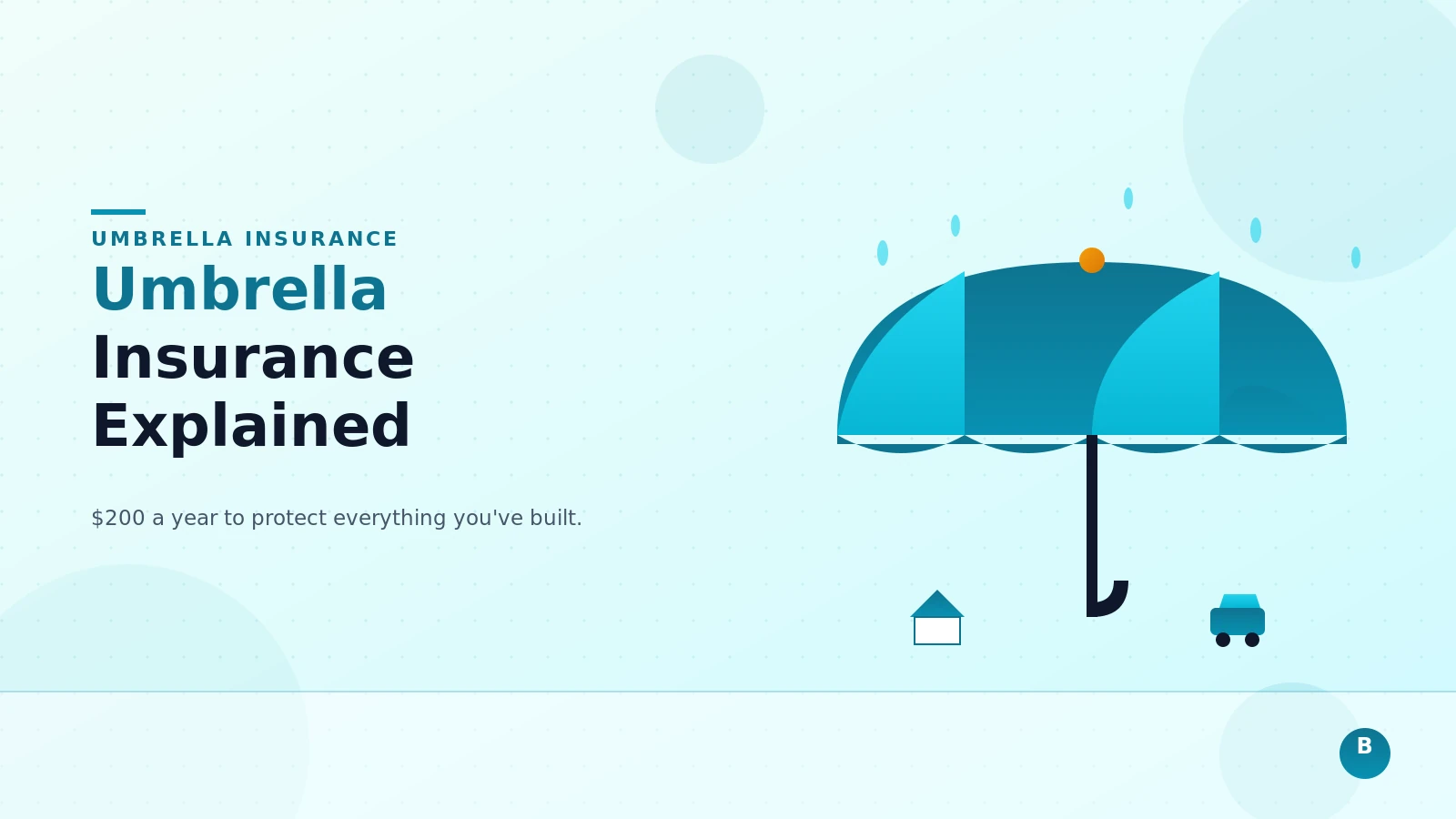 Umbrella Insurance: $200 a Year to Protect Everything You've Built
