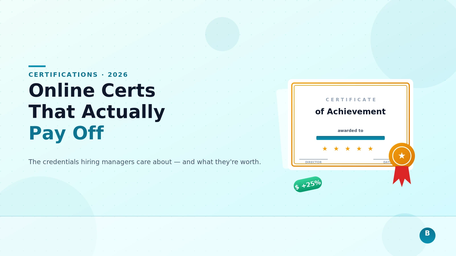Top Online Certifications That Actually Pay Off in 2026