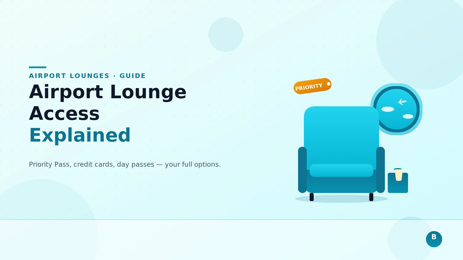 Airport Lounge Access: Your Complete Guide to Priority Pass and Beyond