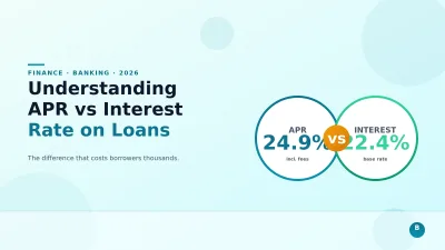 Understanding APR vs Interest Rate on Loans and Credit Cards