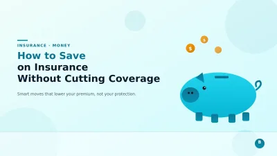 How to Save Money on Insurance Without Cutting Coverage